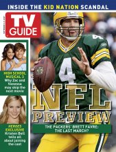 TV Guide cover - Brett Favre, Kristen Bell, Zac Efron, Vanessa Hudgens - September 3, 2007