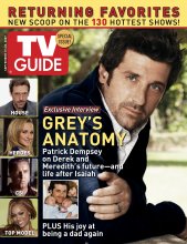 TV Guide cover - Tyra Banks, Patrick Dempsey, Hugh Laurie, Hayden Panetierre, William Petersen - September 17, 2007