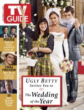 TV Guide cover - America Ferrera, Hugh Laurie, Robert Sean Leonard, Brade Paisley, Kiefer Sutherland, Michael Urie, Vanessa Williams - November 5, 2007