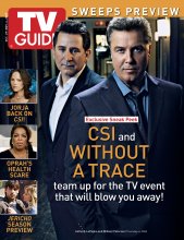 TV Guide cover - Jorja Fox, Anthony LaPaglia, William Petersen, Ashley Scott, Skeet Ulrich, Oprah Winfrey - October 29, 2007