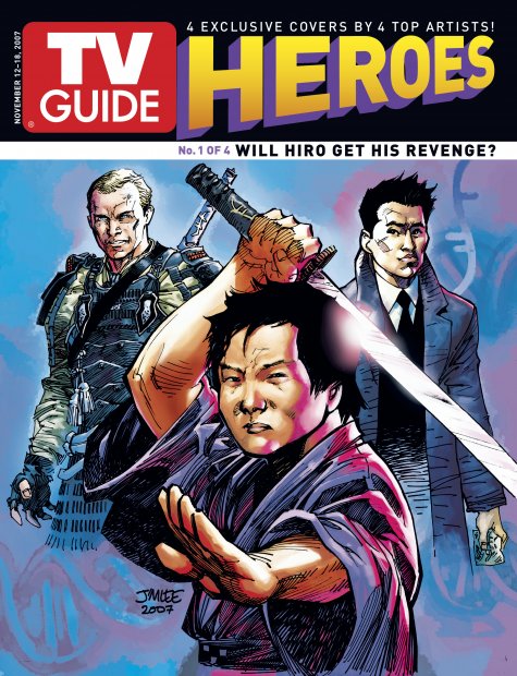 TV Guide cover - Masi Oka - November 12, 2007