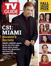 TV Guide cover - Kirstie Alley, David Caruso, Taye Diggs, Kelsey Grammer, Patricia Heaton, Brook Shields, Jimmy Smits, Kate Walsh - April 9, 2007