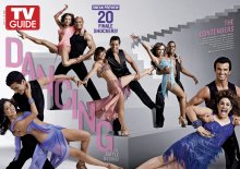 TV Guide cover - Mark Ballas, Cheryl Burke, Cristina de la Fuente, Tony Dovolani, none Mario, Edyta Sliwinska, Karina Smirnoff, Jason Taylor, Marissa Jaret Winokur, Kristi Yamaguchi - May 12, 2008