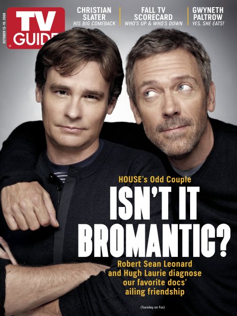TV Guide cover - Hugh Laurie, Robert Sean Leonard - October 13, 2008