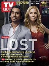 TV Guide cover - Naveen Andrews, Elizabeth Mitchell - March 10, 2008