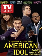 TV Guide cover - Paula Abdul, Simon Cowell, Randy Jackson, Ryan Seacrest - January 14, 2008