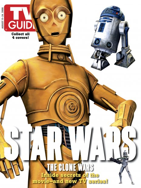 TV Guide cover - C3-PO, R2-D2 - August 11, 2008