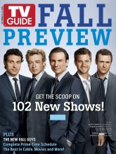 TV Guide cover - Simon Baker, Joshua Jackson, Jason O'Mara, Rufus Sewell, Christian Slater - September 8, 2008