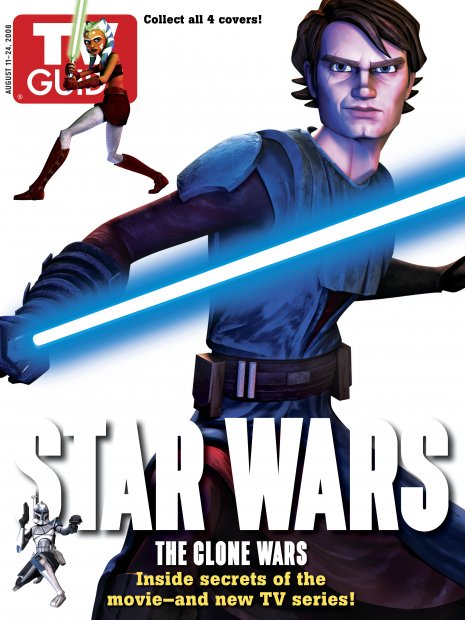 TV Guide cover - Anakin Skywalker - August 11, 2008