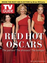 TV Guide cover - Miley Cyrus, Katherine Heigl, Heidi Klum - March 3, 2008