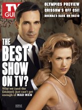 TV Guide cover - Jon Hamm, January Jones - August 4, 2008