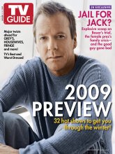 TV Guide cover - Kiefer Sutherland - January 5, 2009