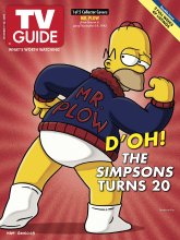TV Guide cover - Homer Simpson - December 7, 2009