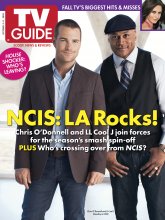 TV Guide cover - LL Cool J, Courteney Cox, Chris O'Donnell - October 5, 2009