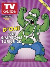TV Guide cover - Homer Simpson - December 7, 2009