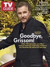 TV Guide cover - William Petersen - January 12, 2009