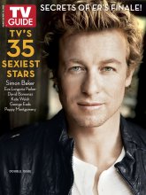 TV Guide cover - Simon Baker - March 30, 2009