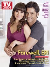 TV Guide cover - Linda Cardellini, John Stamos - March 23, 2009