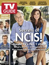 TV Guide cover - Simon Baker, Cote de Pablo, Patrick Dempsey, Mark Harmon, Elizabeth Mitchell, Ellen Pompeo, Scott Wolf - November 2, 2009