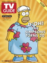 TV Guide cover - Homer Simpson - December 7, 2009