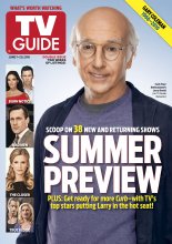 TV Guide cover - Kristin Bauer, Larry David, Fionna Glenanne, Jon Hamm, Kyra Sedgwick, Alexander Skarsgard, Michael Westen - June 7, 2010