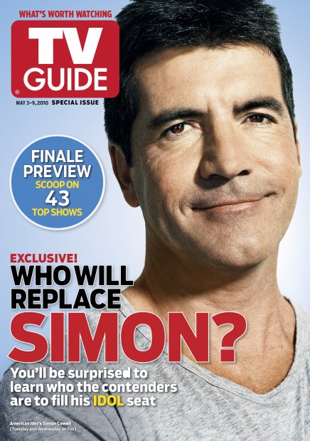 TV Guide cover - Simon Cowell - May 3, 2010