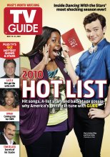 TV Guide cover - Amber Riley, Chris Colfer, Nathan Fillion, Oprah Winfrey, Tom Selleck - November 15, 2010