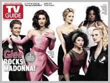 TV Guide cover - Dianna Agron, Jane Lynch, Lea Michele, Matthew Morrison, Amber Riley, Jenna Ushkowitz - April 19, 2010