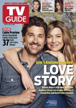 TV Guide cover - Patrick Dempsey, Ellen Pompeo, Nicole "Snooki" Polizzi, Brian Austin Green - September 27, 2010