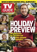 TV Guide cover - Tim Allen, Kyra Sedgwick, Julie Bowen, Ty Burrell, Eric Christian Olsen - November 21, 2011