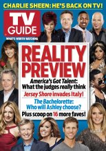 TV Guide cover - Sharon Osbourne, Piers Morgan, Nick Cannon, Howie Mandel, Nicole "Snooki" Polizzi, Mike "The Situation" Sorrentino, Heidi Klum, Jake Pavelka, Mary Murphy, Nigel Lythgoe, Cat Deeley, Gordon Ramsay, Ashley Hebert - August 1, 2011