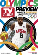 TV Guide cover - LeBron James - July 30, 2012