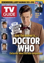 TV Guide cover - Matt Smith, Ashton Kutcher, Kerry Washington, Andrew Lincoln, Larry Hagman - December 10, 2012