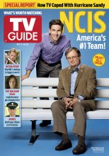 TV Guide cover - Brian Dietzen, David McCallum, Billy Burke, Sarah Wayne Callies, David Boreanaz - November 12, 2012