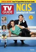 TV Guide cover - Cote de Pablo, Michael Weatherly, Billy Burke, Sarah Wayne Callies, David Boreanaz - November 12, 2012