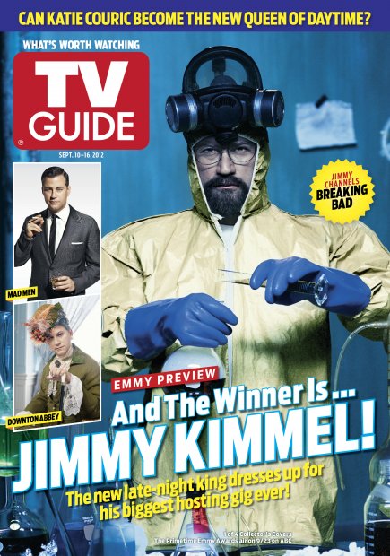 TV Guide cover - Jimmy Kimmel - September 10, 2012