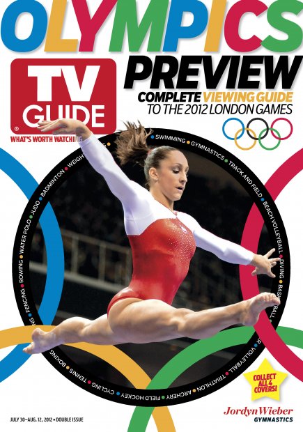 TV Guide cover - Jordyn Wieber - July 30, 2012