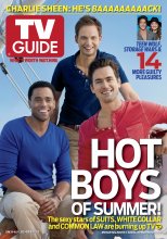 TV Guide cover - Michael Ealy, Patrick J. Adams, Matt Bomer - June 18, 2012