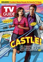 TV Guide cover - Stana Katic, Nathan Fillion - November 5, 2012
