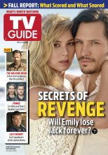 TV Guide cover - Emily VanCamp, Nick Wechsler, Andrew Lincoln, Anna Torv, Joshua Jackson, Scott Speedman - October 8, 2012