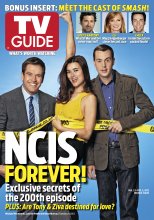 TV Guide cover - Michael Weatherly, Cote de Pablo, Sean Murry, Patrick Dempsey, Marg Helgenberger, Zachary Levi - January 23, 2012