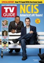 TV Guide cover - Rocky Carroll, Sean Murray, Billy Burke, Sarah Wayne Callies, David Boreanaz - November 12, 2012