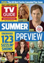 TV Guide cover - Poppy Montgomery, Michael C. Hall, Alyssa Milano, Bryan Cranston, Aaron Paul, Alexander Skarsgard - June 3, 2013