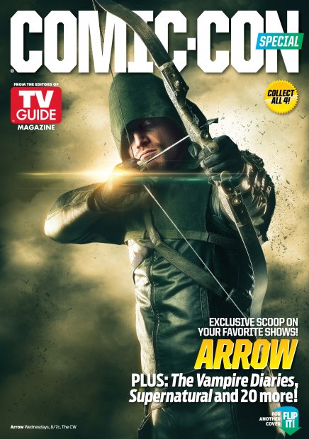 TV Guide cover - Stephen Amell - July 16, 2013