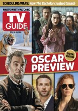 TV Guide cover - Daniel Day-Lewis, Bradley Cooper, Jessica Chastain, Anne Hathaway - February 18, 2013