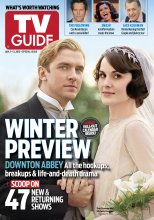 TV Guide cover - Dan Stevens, Michelle Dockery, Kevin Bacon, Jennifer Hudson, Jack Klugman - January 7, 2013