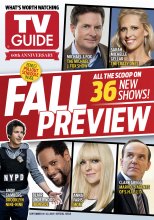 TV Guide cover - Michael J. Fox, Blair Underwood, Andy Samberg, Anna Faris, Sarah Michelle Gellar, Clark Gregg - September 16, 2013