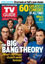 TV Guide cover - Johnny Galecki, Jim Parsons, Kaley Cuoco, Simon Helberg, Kunal Nayyar, Melissa Rauch, Mayim Bialik - May 20, 2013