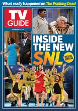 TV Guide cover - Jay Pharoah, Kenan Thompson, Kerry Washington, Lady Gaga, Tina Fey, John Milhiser, Beck Bennett, Noel Wells, Brooks Wheelan, Mike O’Brien, Kyle Mooney - December 16, 2013