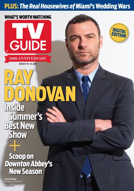 TV Guide cover - Liev Schreiber - August 19, 2013